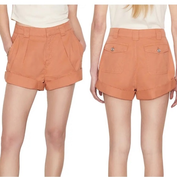 Frame Fluid Twill Rolled Cuff
Cotton Shorts Size 29 Pumpkin Spice NWT - Picture 8 of 8